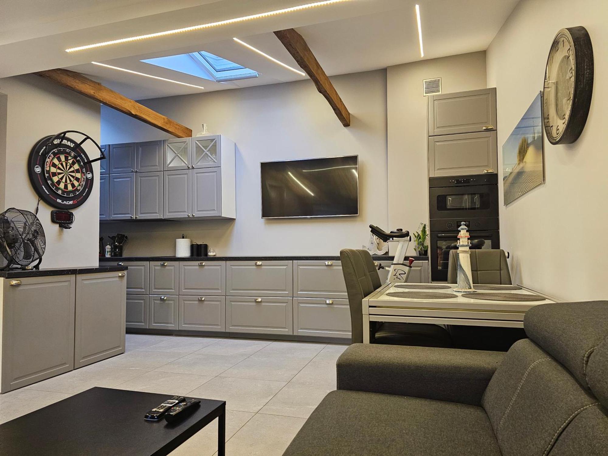 Luksusowy Apartament Darterski Przy Plazy - Parking Lägenhet Sopot